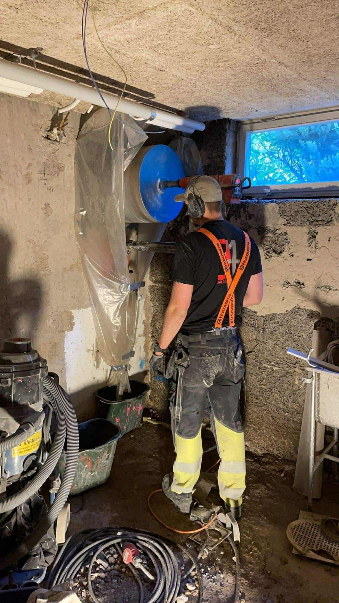 J4 Håltagning Småland AB team och utrustning