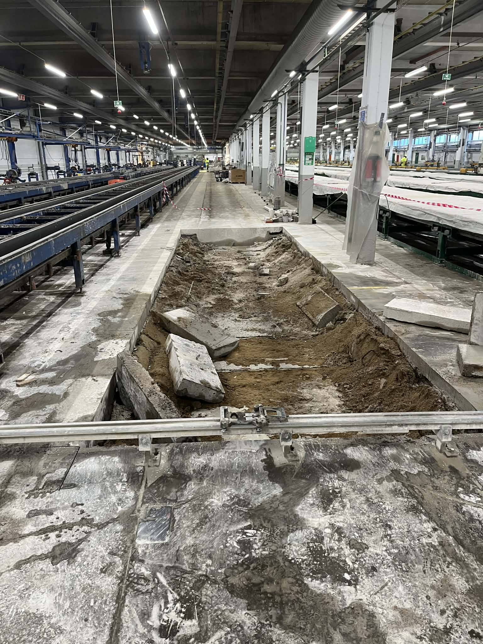 Förberedelser för håltagning