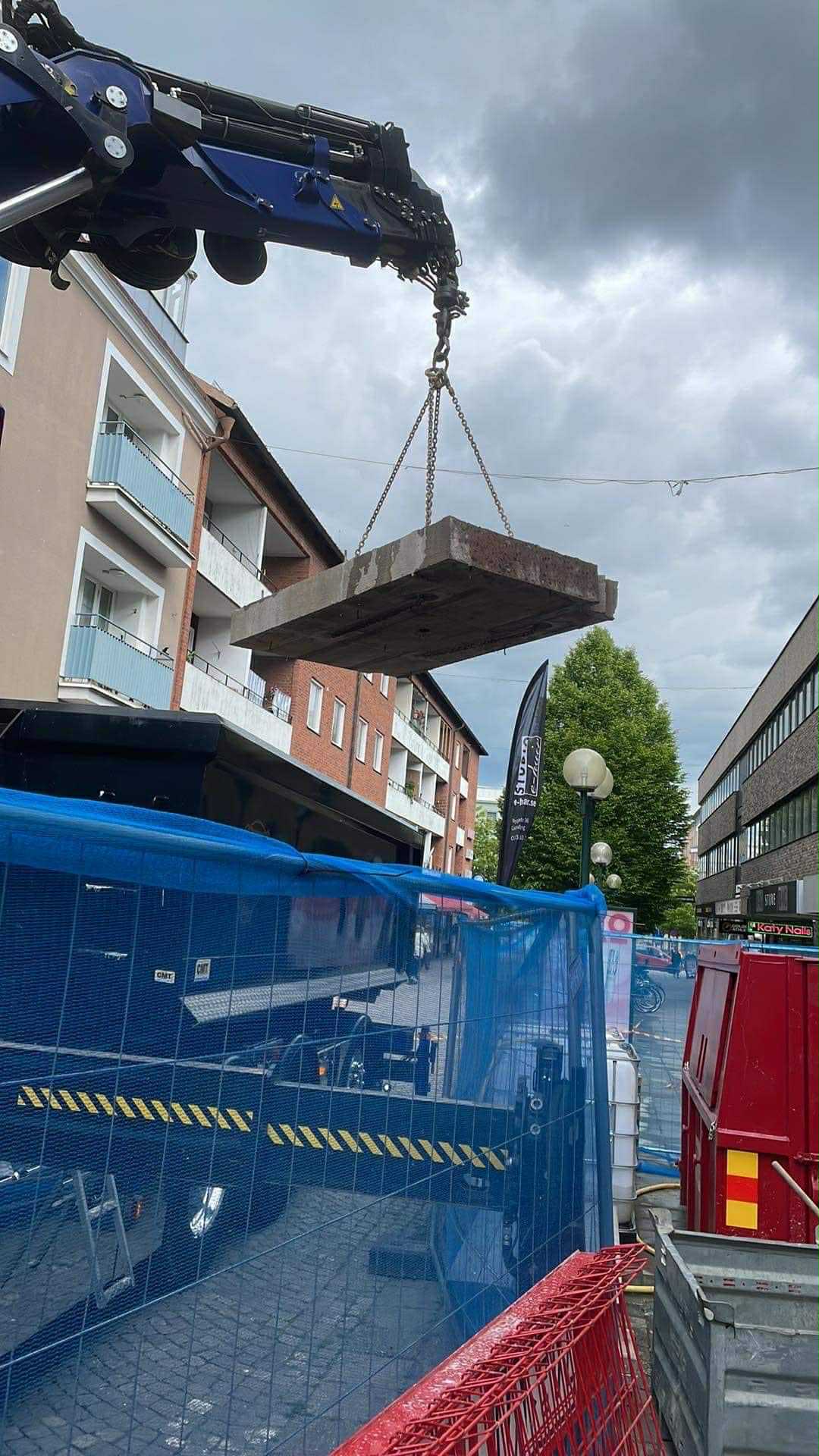 Rivning av byggnad