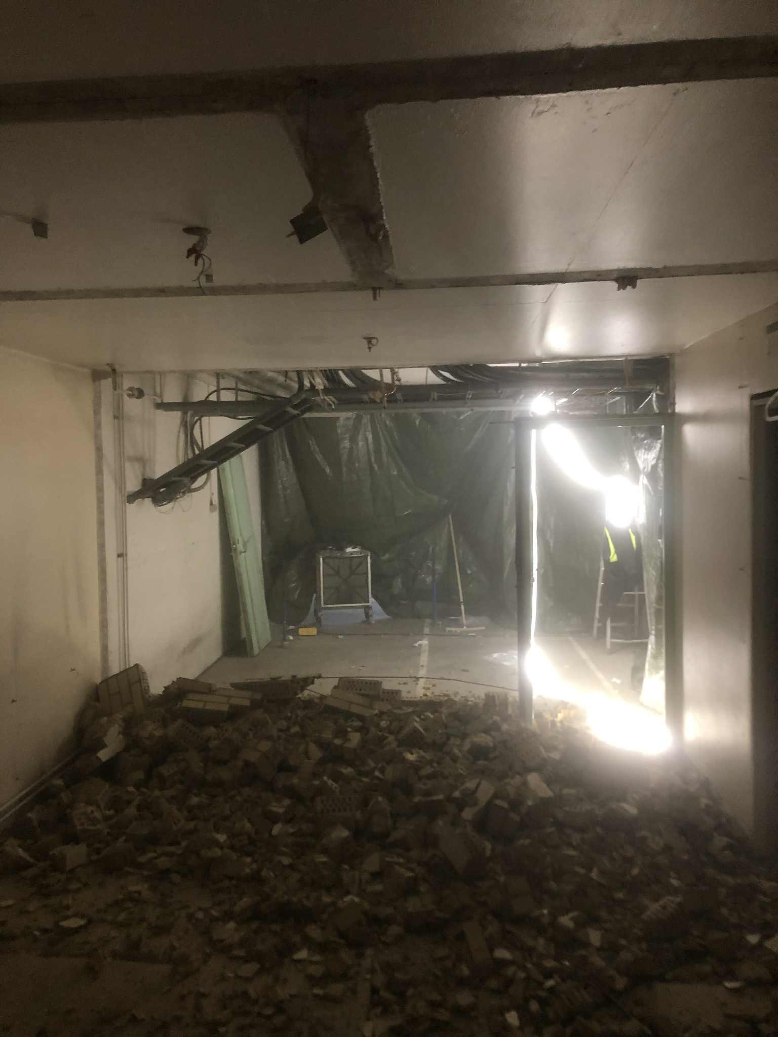 Rivning av byggnad